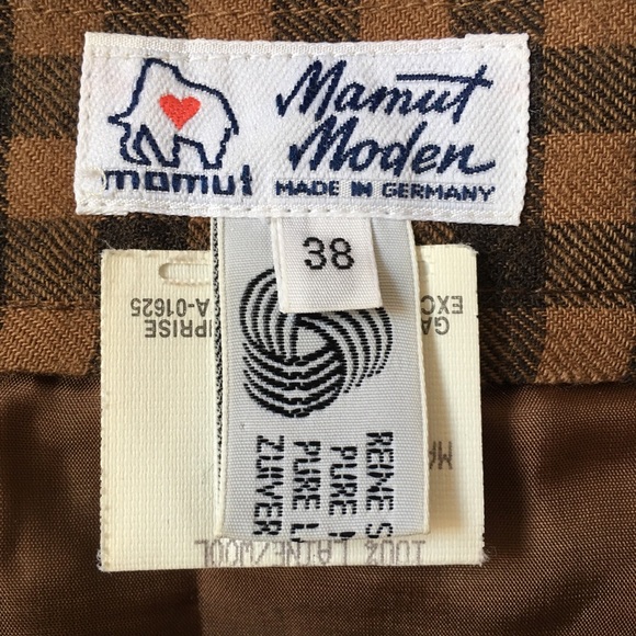 1960s Mamut Moden Germany - Wool Wrap Skirt - Picture 4 of 4